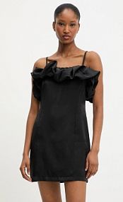 Sukienka mini Answear.LAB  czarna LD2725.hak