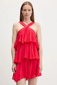 Sukienka mini Answear.LAB  czerwona LD2837..hak