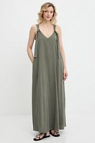 Sukienka maxi Answear.LAB  zielona d522.IJS