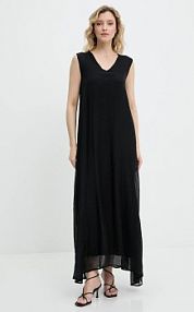 Sukienka maxi Answear.LAB  czarna d876.ijs