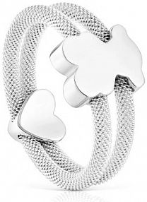 Pierścionek Tous  srebrny 1004500412