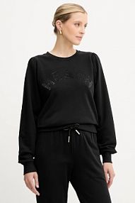 Bluza przez głowę Silvian Heach  czarna GPA25017FE