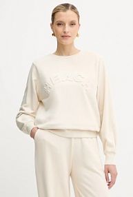 Bluza przez głowę Silvian Heach  beżowa GPA25113FE