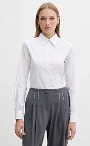 Koszula z długim rękawem Silvian Heach  biała GPA25345CA