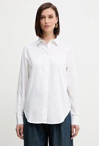 Koszula z długim rękawem Silvian Heach  biała GPA25074CA