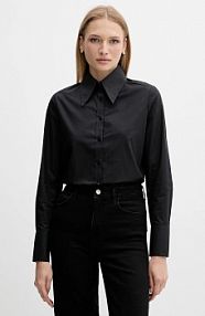Koszula Silvian Heach  czarna damska GPA25512CA