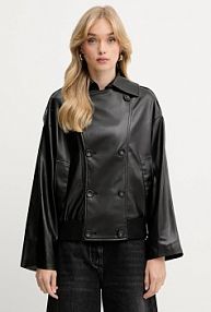 Kurtka przejściowa Silvian Heach  czarna damska GPA25172GB