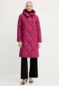Kurtka puchowa Silvian Heach  czerwona damska GPA25389PI