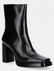 Botki na obcasie Jeffrey Campbell  czarne JC.852.3.2