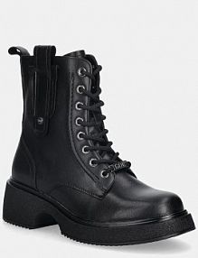 Botki na obcasie Goe  czarne SS2N4125.BLAC