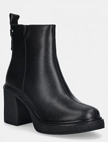 Botki na obcasie Goe  czarne SS2N4154.BLAC