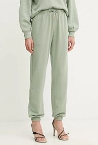 Spodnie dresowe Silvian Heach  zielone damskie GPA25116PA