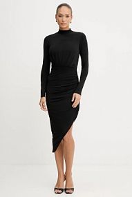 Sukienka maxi Silvian Heach  czarna GPA25357VE