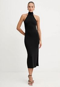 Sukienka maxi Silvian Heach  czarna GPA25358VE