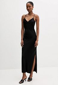 Sukienka maxi Silvian Heach  czarna GPA25532VE