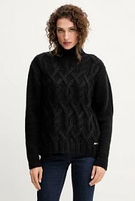 Golf Silvian Heach  czarny damski GPA25255LU