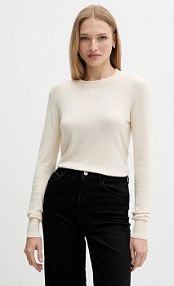 Sweter Silvian Heach  beżowy damski GPA25038MA