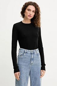 Sweter Silvian Heach  czarny damski GPA25038MA