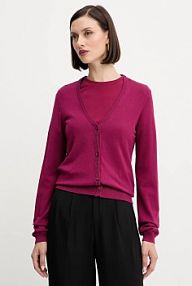 Kardigan Silvian Heach  różowy GPA25039CD