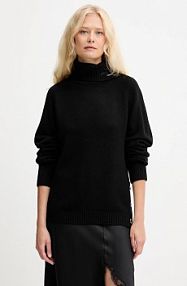 Golf Silvian Heach  czarny damski GPA25232LU