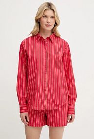 Koszula Silvian Heach  różowa damska GPP25446CA