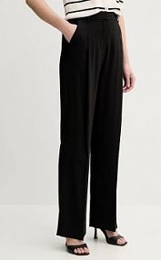 Spodnie eleganckie Silvian Heach  czarne damskie GPP25374PA