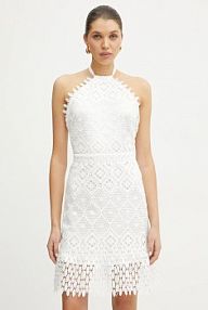 Sukienka mini Silvian Heach  biała CVP25063VE