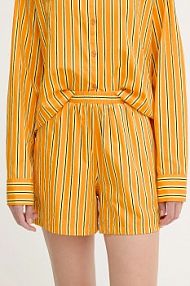 Szorty Silvian Heach  pomarańczowe damskie GPP25445SH