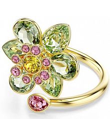 Pierścionek Swarovski  zielony 5721596