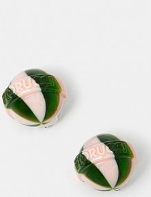 Kolczyki Fiorucci  zielone U02SPAJE145PT