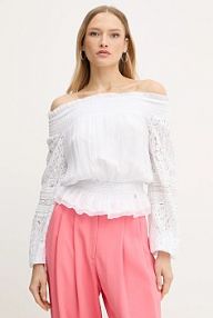 Bluzka Guess  biała damska W5GH0S.WE550