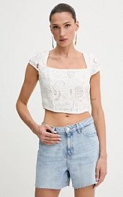 Bluzka Guess  biała damska W5GH65.WH521