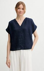 Bluzka United Colors of Benetton  granatowa damska 5BMLDQ0BR