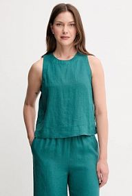 Bluzka United Colors of Benetton  turkusowa damska 5BMLDQ0BU