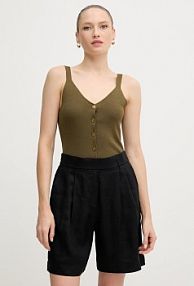 Bluzka Sisley  zielona damska 1084MH00G