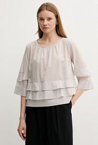 Bluzka Sisley  szara damska 5HO1LQ08T