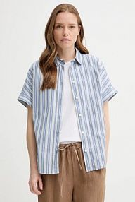 Koszula z krótkim rękawem Marc O'Polo  niebieska 5000006446