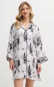 Piżama DKNY  szara damska YI30053