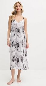 Piżama DKNY  czarna damska YI40053