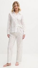 Piżama Lauren Ralph Lauren  biała damska ILN92426