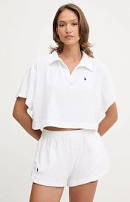 Piżama Polo Ralph Lauren  biała damska 21556375