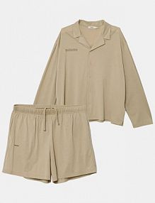 Piżama PANGAIA  beżowa damska 10002463