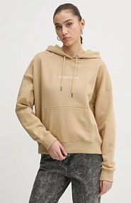 Bluza przez głowę Guess Jeans  beżowa W5RQ27.K68I4