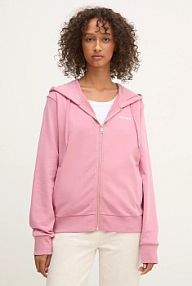 Bluza rozpinana Guess  różowa damska O5RQ01.KCO31