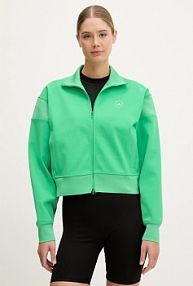 Bluza rozpinana adidas by stella mccartney  zielona damska JJ0085