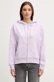 Bluza rozpinana Calvin Klein Jeans  fioletowa damska LV047B270G