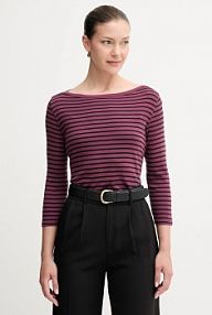 Longsleeve United Colors of Benetton  fioletowy damski 30YSD109W