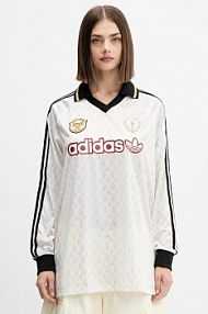 Longsleeve adidas Originals  beżowy damski KA4381