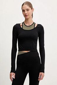 Longsleeve P.E Nation  czarny damski 252L048