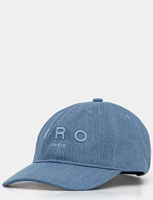 Czapka z daszkiem IRO  niebieska damska WM90GREBDN